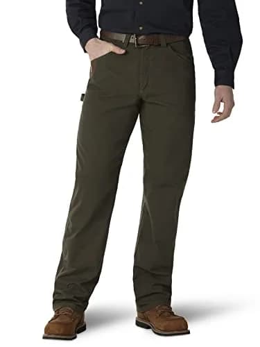 Wrangler Carpenter Jean Loden 38W x 34L | Durable Workwear with Comfort Fit thumbnail 1