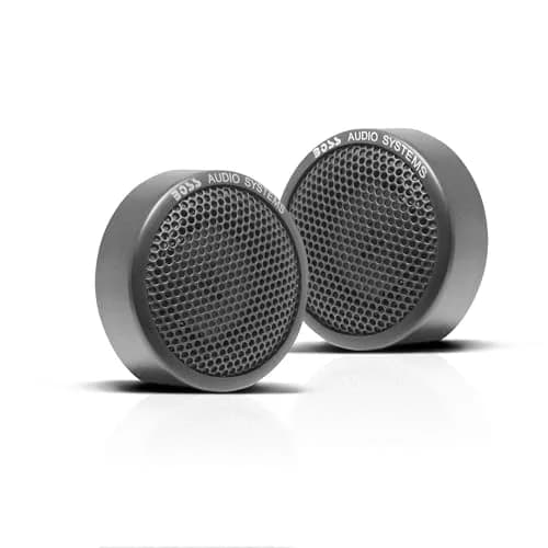 BOSS Audio Systems TW18 1 Inch Polyimide Dome Tweeters (Pair) | 200 Watts Max, 4 Ohm Impedance thumbnail 1