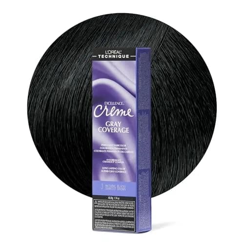 L'Oréal Technique Excellence Crème Permanent Hair Color – 3 Natural Black | Superb Gray Coverage thumbnail 1