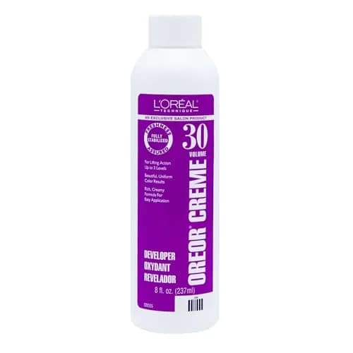 L'Oréal Technique Oreor 30 Volume Creme Developer 237ml (8 Fl Oz) | Consistent Color Results thumbnail 1