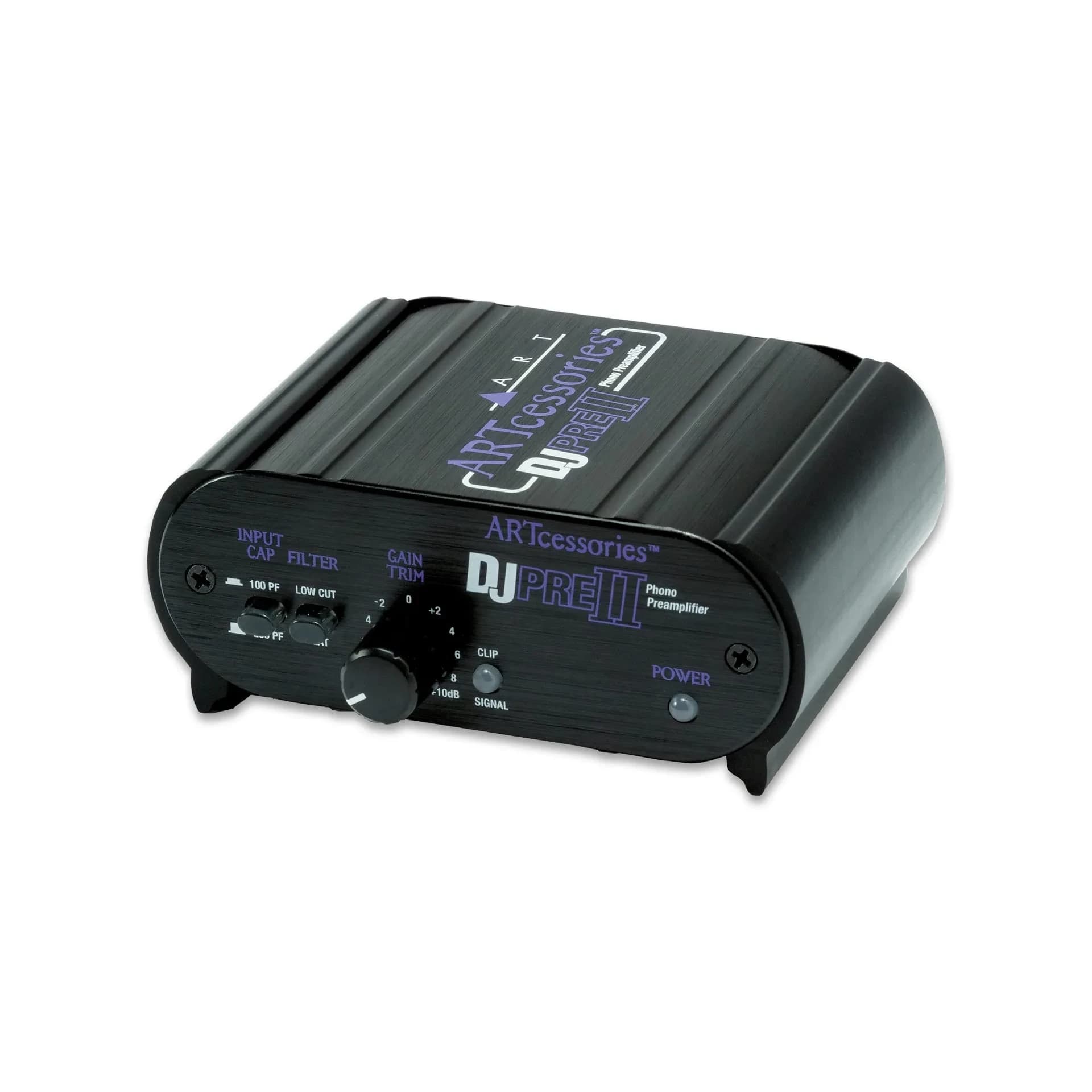 ART DJPREII Phono Preamplifier 12V DC (0.42 Fl Oz) | Connect Turntables to Audio Systems — Black