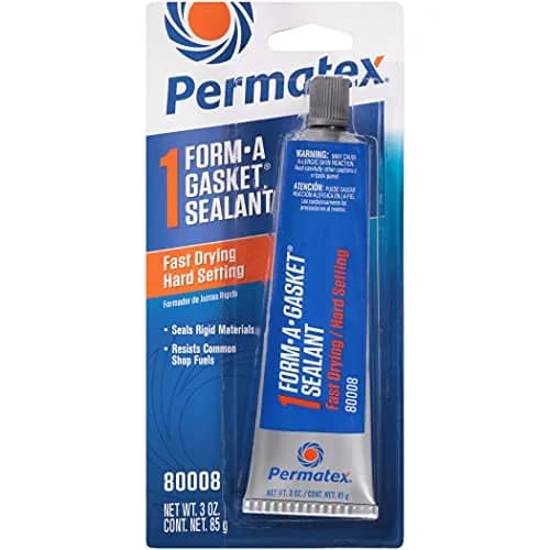 Permatex Form-A-Gasket #1 Sealant 3 oz (88.7 ml) | Fast-Drying Hard-Setting Sealant for Rigid Materials thumbnail 1