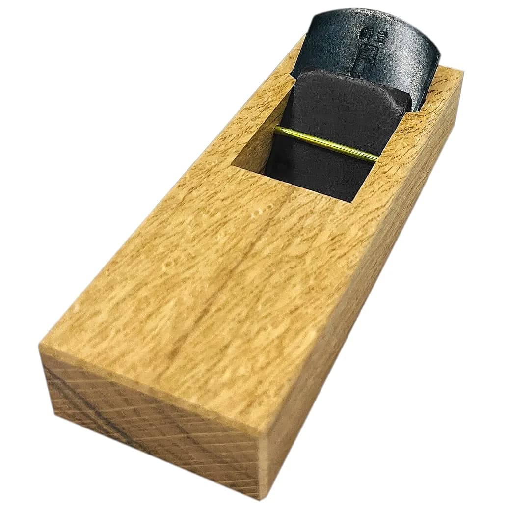 KAKURI Japanese Hand Plane 42mm (1.65") Woodworking Block Plane 15cm (5.9") | Pull Stroke for Smooth Finishes
