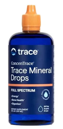 Trace Minerals ConcenTrace Mineral Drops 237ml (8 fl oz) | 70+ Ionic Minerals for Energy & Hydration thumbnail 1