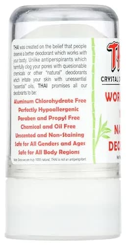 Deodorant Stones of America Unscented Crystal Deodorant Stick 120ml (4.25 OZ) | Natural Odor Protection thumbnail 4