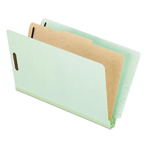 Pendaflex Pressboard End-Tab Classification Folders, Legal Size, 10/BX | 400 Sheet Capacity thumbnail 1