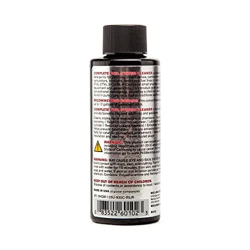 Red Line SI-1 Complete Fuel System Cleaner 118ml (4 oz) | Cleans Injectors, Carburetors, Valves & Combustion Chamber thumbnail 2