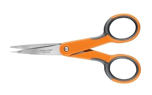 Fiskars SoftGrip Micro-Tip Scissors - 12.7cm (5 Inch) | Precision Fabric Cutting thumbnail 2