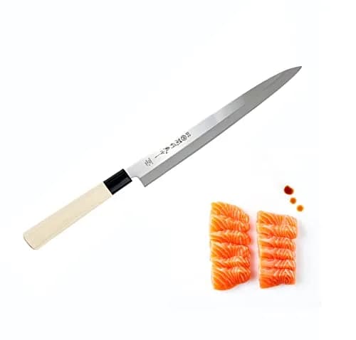 Sekiryu Stainless Steel Sushi Sashimi Knife | 21cm Razor Sharp Blade for Precise Fish Slicing thumbnail 4