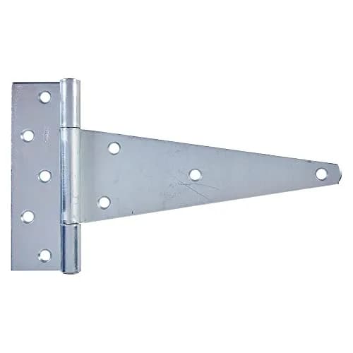 National Hardware 286BC 12 X-Heavy T-Hinge, Zinc | Heavy-Duty Zinc Plated Door Hinge thumbnail 3
