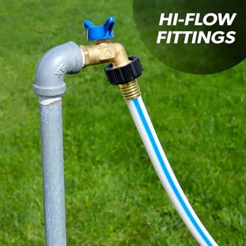 Valterra AquaFresh High Pressure Drinking Water Hose 15.88mm (5/8") x 7.62m (25') White | NSF Certified for RV Hookups thumbnail 4