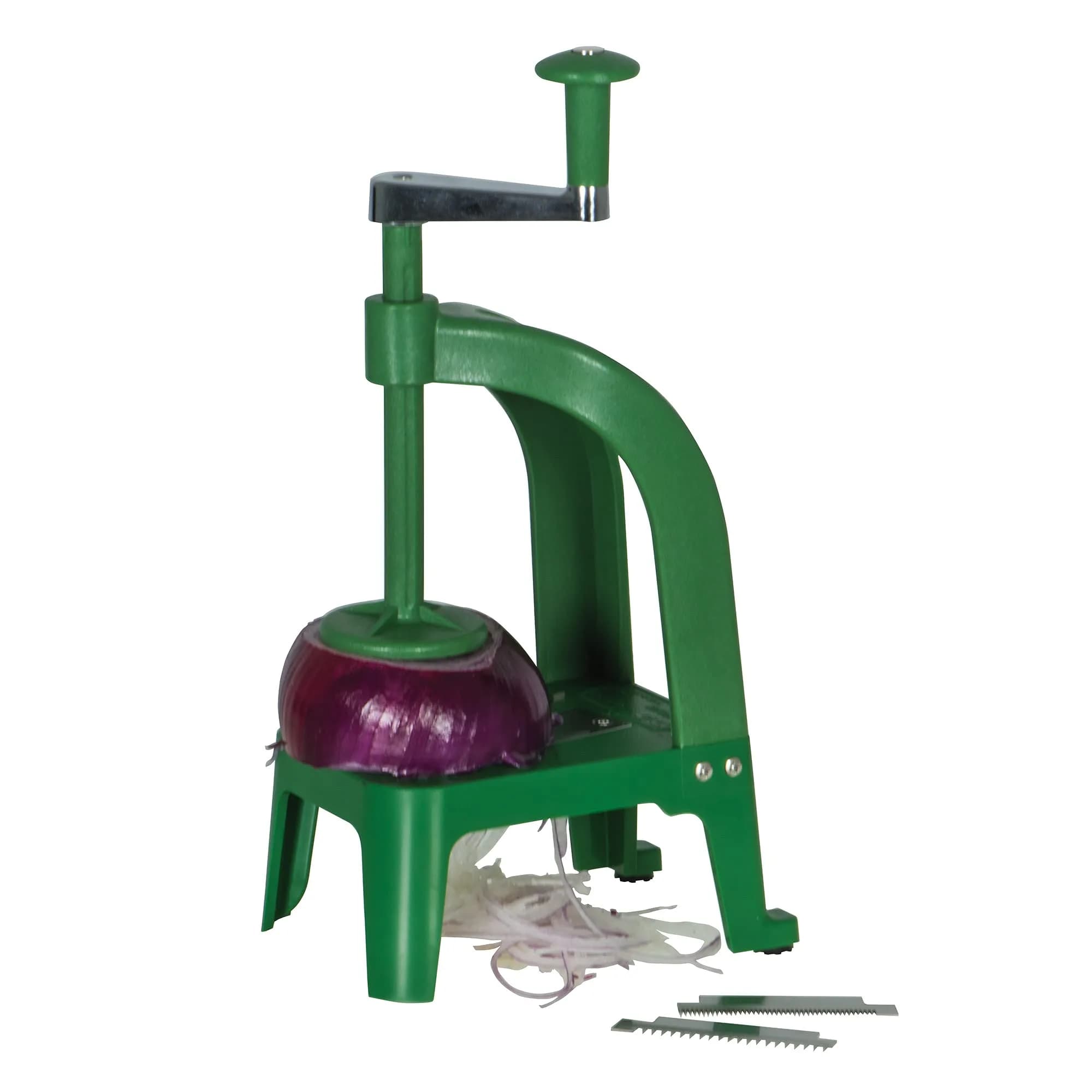 Benriner Vegetable Slicer | Durable Kitchen Tool with Interchangeable Blades (One Size, Green) - main product image
