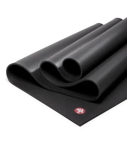 Manduka PRO Yoga Mat 6mm Thick 216cm (85") x 66cm (26") Black | Lifetime Durability & Studio Stability thumbnail 5