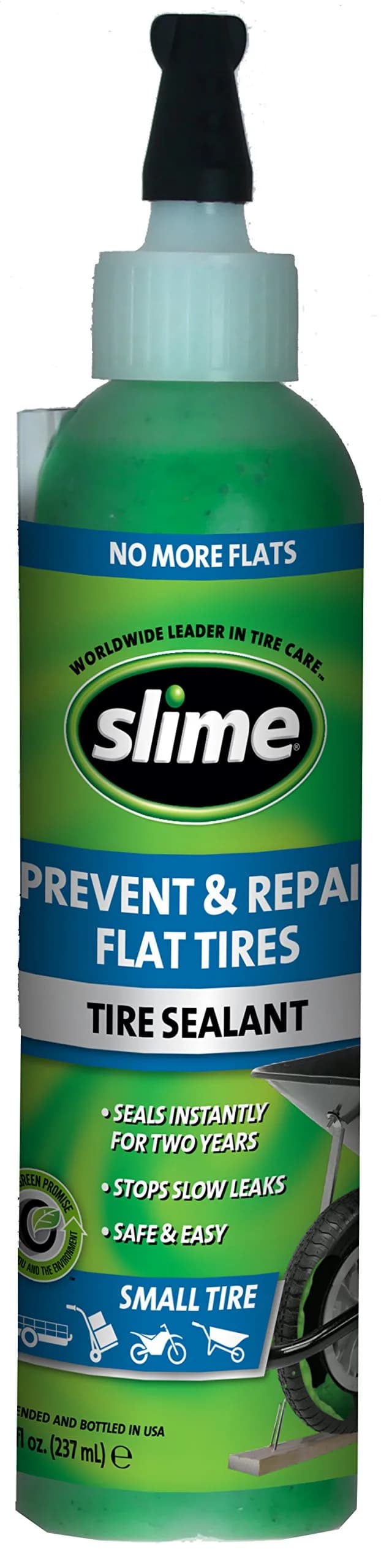 Slime 10007 Tire Sealant 236.58ml (8 Fl Oz) | Seals Tubeless Punctures Up to 6mm - main product image