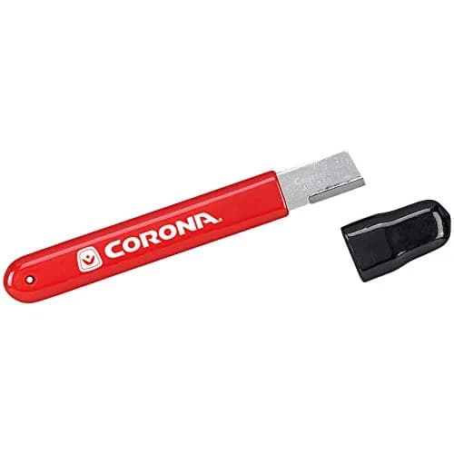 Corona Tools Handheld Garden Tool Sharpener – Blade Sharpener for Pruning Shears, Loppers, Hedge Clippers & More (1-Pack, Red) thumbnail 1