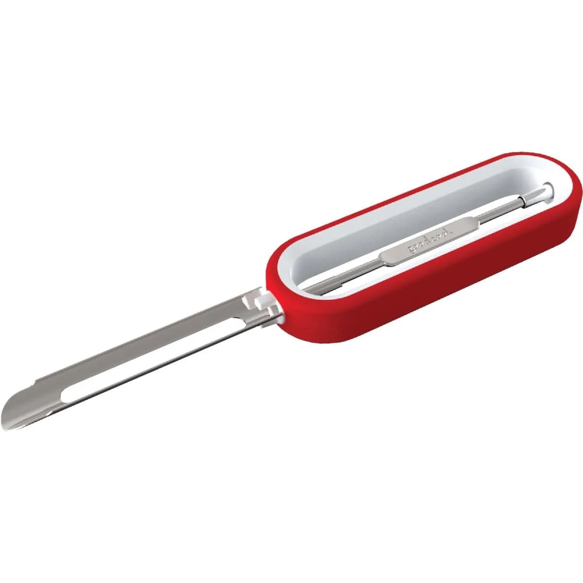 GoodCook Classic Stainless Steel Peeler | Straight Blade, Dishwasher Safe - main product image