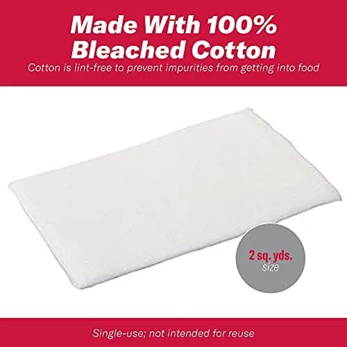 GoodCook Cheesecloth 100% Cotton, 2 sq yards | Food Grade, Bleached & Oven Safe thumbnail 5