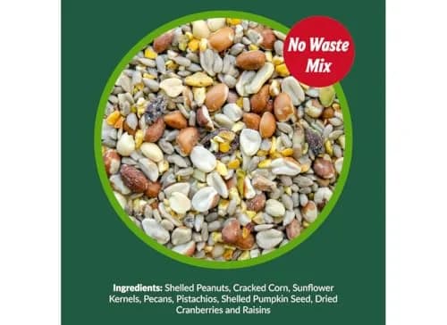 Lyric Woodpecker Wild Bird Seed Mix 2.27 kg (5 lb) | No-Waste Fruit & Nut Blend for All Wild Birds thumbnail 3