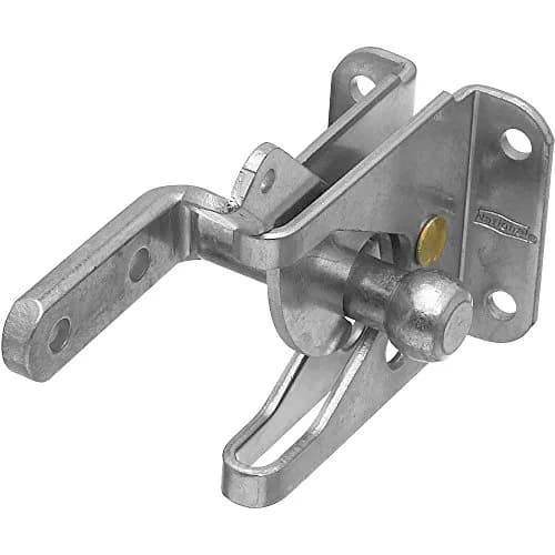 National Hardware Automatic Gate Latch 1 Pack | Rust-Resistant Steel for Out-swing Gates thumbnail 1