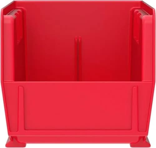 Akro-Mils 30230 AkroBins Plastic Storage Bins 11"x5"x5" Red | Heavy-Duty Stackable Organizer (70-120c) thumbnail 8