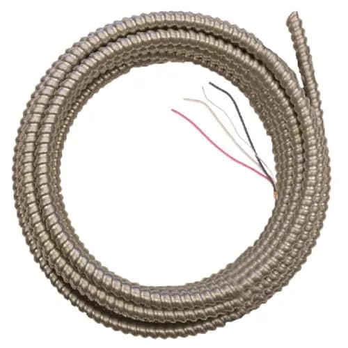 Southwire 68582622 50 ft. 14-3 Solid CU Armorlite Metal-Clad Cable | Aluminum thumbnail 2