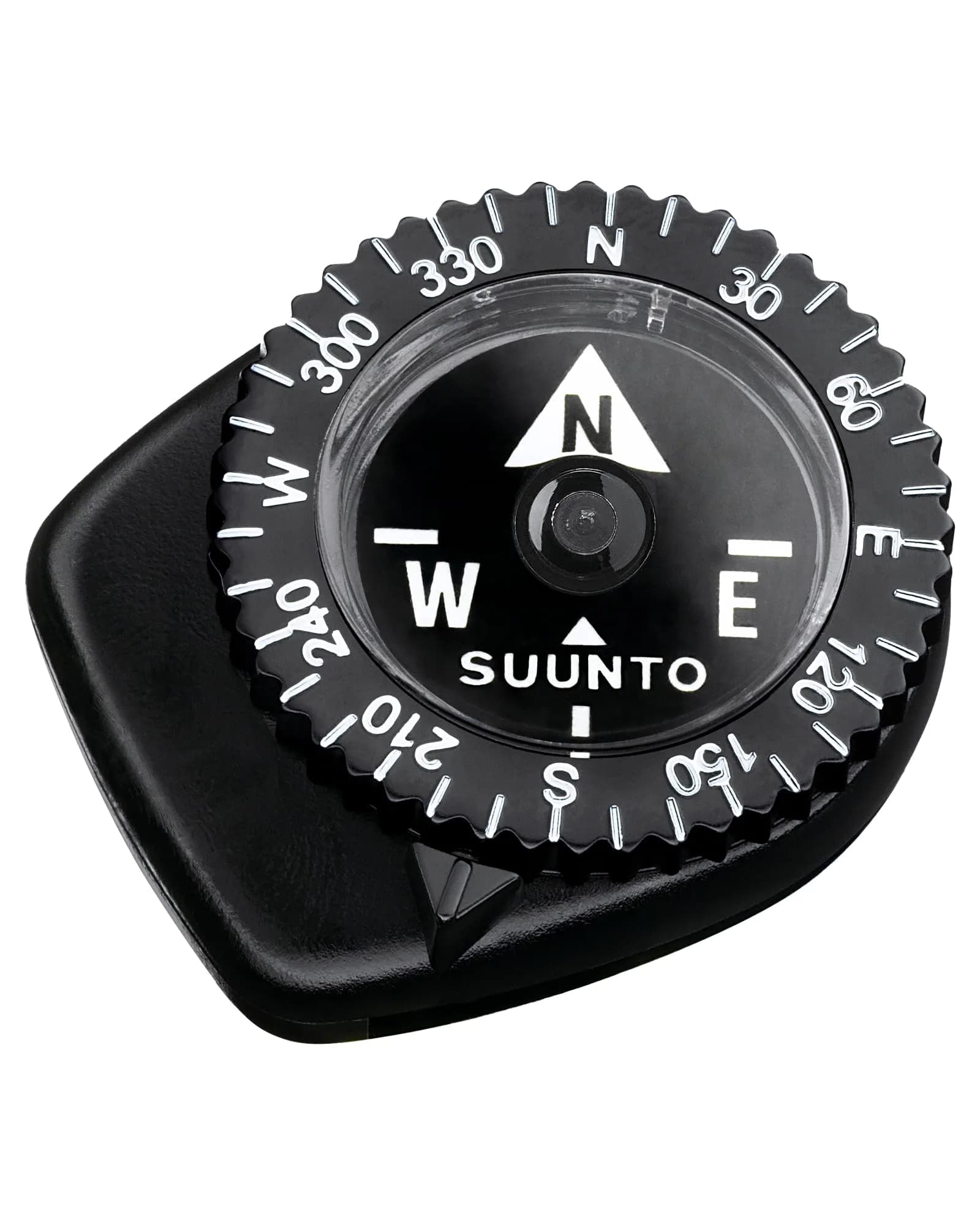 SUUNTO Clipper Compass Black | Attaches to Strap, Sleeve or Map Edge | Northern Hemisphere Needle - main product image