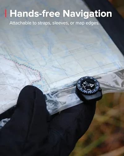 SUUNTO Clipper Compass Black | Attaches to Strap, Sleeve or Map Edge | Northern Hemisphere Needle thumbnail 3