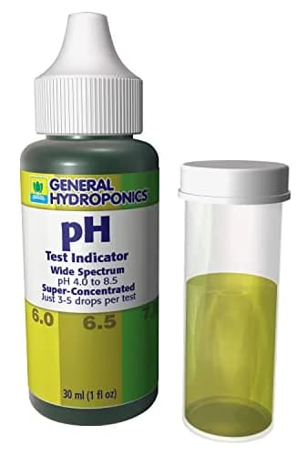 General Hydroponics pH Test Kit 1 oz (29.57 ml) | Accurate pH Testing for Hydroponics thumbnail 1