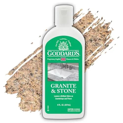 Goddard's Granite & Marble Countertop Polish 237ml (8 Fl Oz) | Streak-Free Shine & Stain Protection thumbnail 1