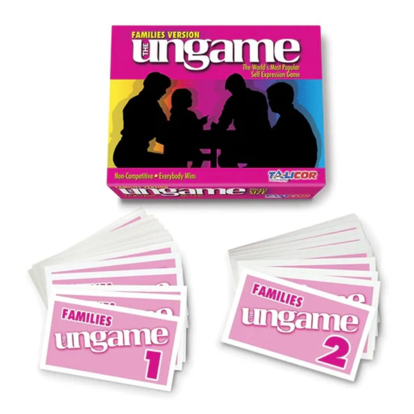 TaliCor Pocket Ungame Couples Edition Card Game | 140 Cards for Deeper Connection — Families Edition