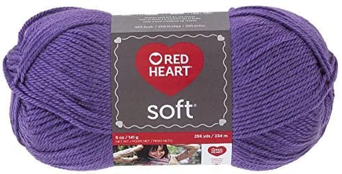 Red Heart Soft Yarn Lavender | Ultra-Soft Acrylic Yarn for Knitting & Crochet thumbnail 1