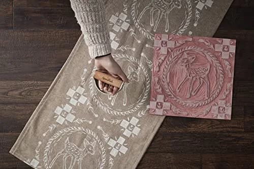 Speedball Speedy-Carve Block Printing Carving Block 10cm x 15cm (4 x 6 Inches) | Soft Rubber for Easy Carving thumbnail 2