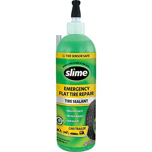 Slime 10011 Flat Tire Puncture Repair Sealant 473ml (16 oz) | Seals Punctures Up to 6mm thumbnail 1