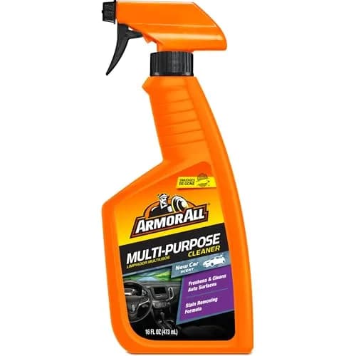 Armor All Multi-Purpose Car Cleaner Spray, 16 Fl Oz | New Car Scent, Interior Safe thumbnail 1