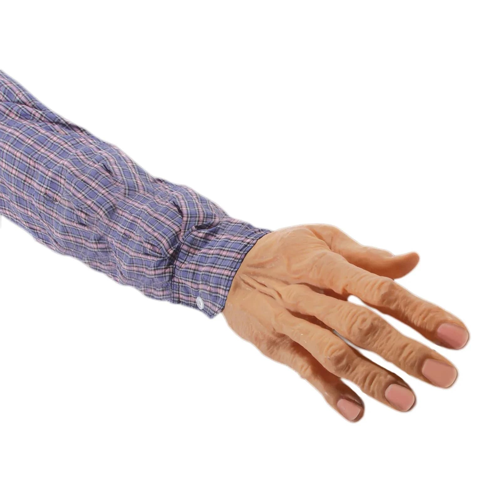 Empire Magic Joker Ghastly Severed Arm With Sleeve Halloween Decoration Prop, Beige (15.3cm L x 32.7cm H x 4.5cm W) - main product image