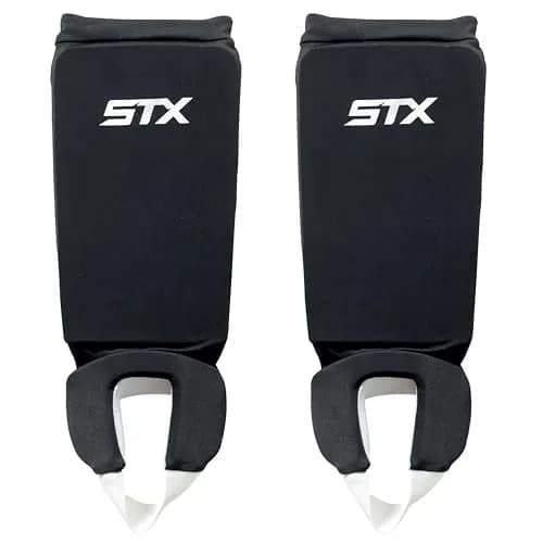 STX Reversible Field Hockey Shin Shield, Youth, 42.5 cm (16.7 inches) | Lightweight Protection for All Games thumbnail 1