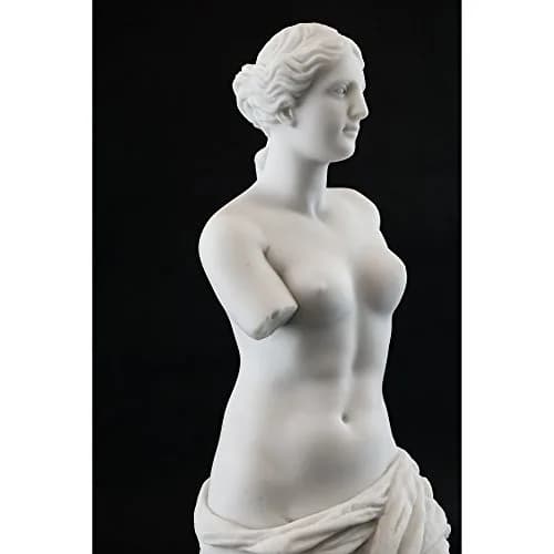 Top Collection Venus de Milo Replica Statue from The Louvre. 11-Inch Premium Cold Cast Marble. Museum-Grade Masterpiece Replica. thumbnail 6