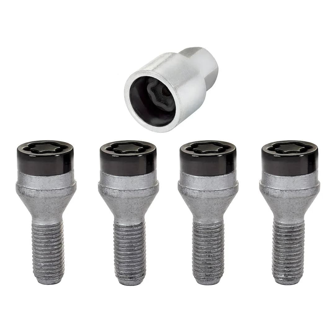 McGard Wheel Lock Cone Seat M12 x 1.5 Thread Size Black | Secure Tuner Wheels (70-120c) - main product image