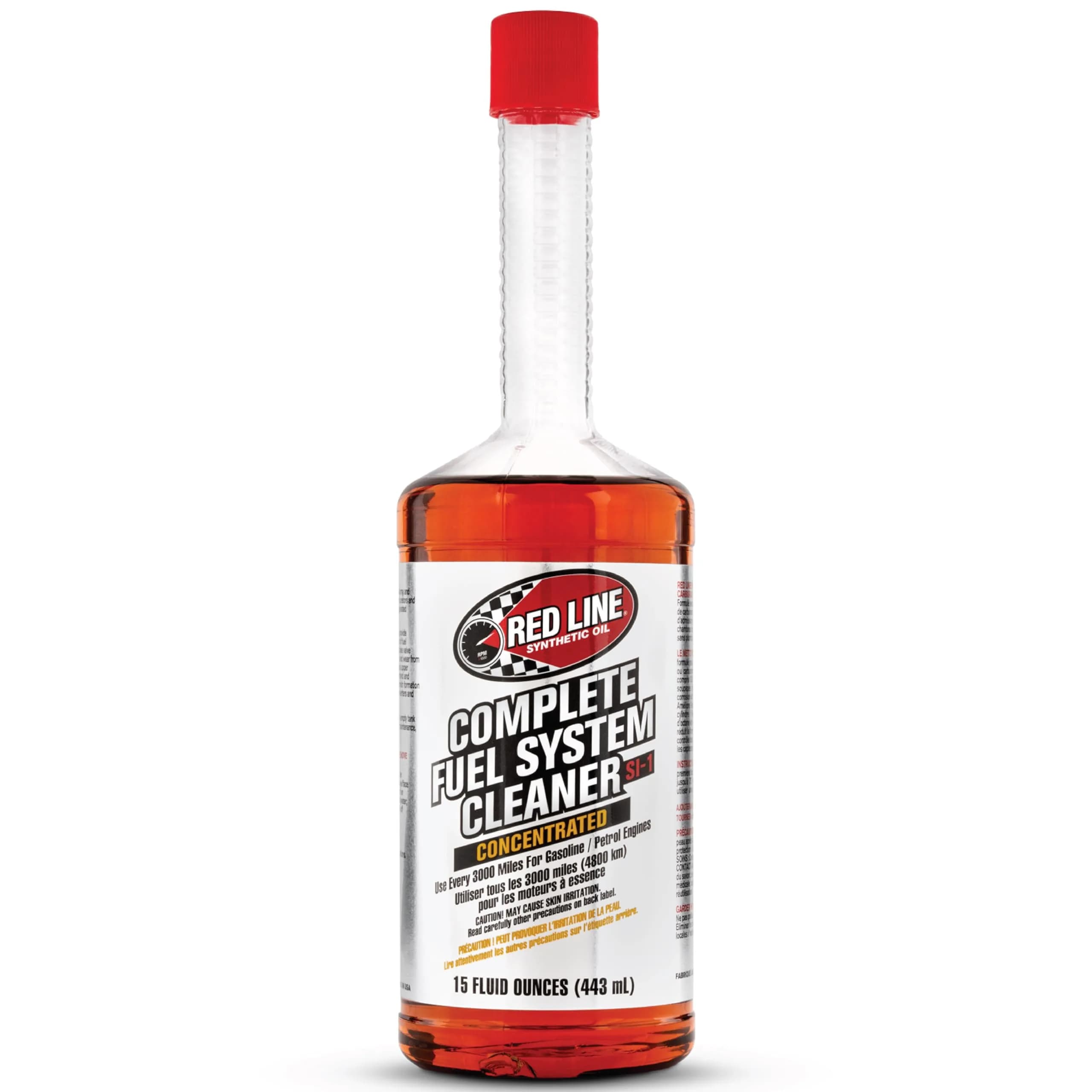 Red Line SI-1 Complete Fuel System Cleaner 443ml (15 Fl Oz) | Cleans Injectors, Carburetors, Valves & Combustion Chambers - main product image