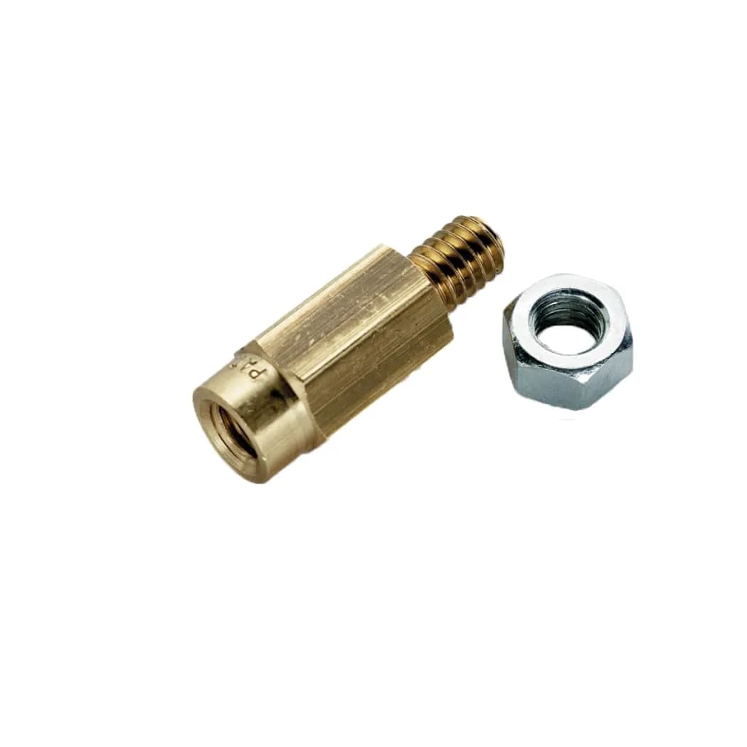 WirthCo Battery Doctor 30600 Brass Top Post Battery Terminal Extender 1.44 Inch | Reliable Battery Accessory — Brass