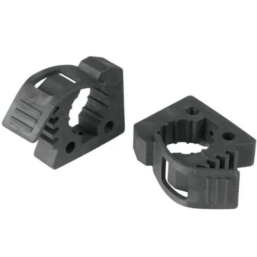 Quick Fist Original Clamp for Tools & Equipment 1" - 2-1/4" Diameter (2-Pack, Black) | Mounts Securely to Vehicles, Walls, ATVs thumbnail 3