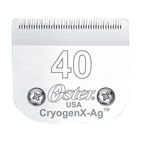 Oster Size 40 Detachable Clipper Blade for Dogs | 1/100" (0.25mm) Cut Length thumbnail 1
