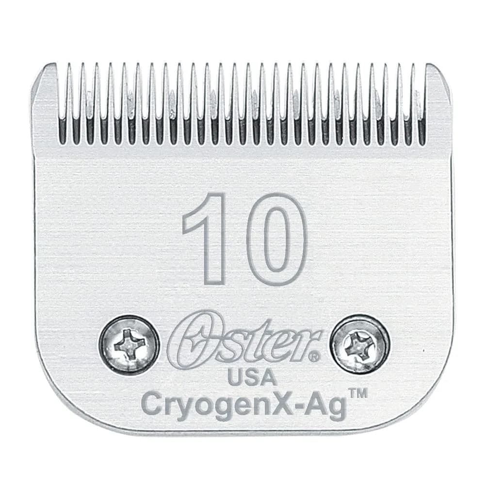 Oster Professional Size 10 Cryogen-X Detachable Blade for Dogs | 1.5mm (1/16") Cut - main product image
