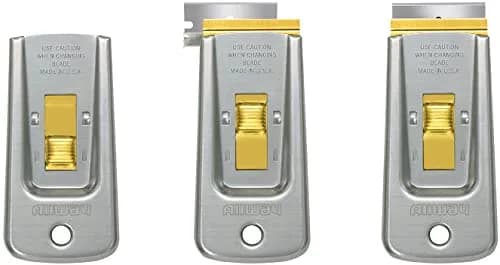 ALLWAY GS Safety Glass Scraper with 5 Blades | Removes Paint, Stickers & Adhesives from Hard Surfaces thumbnail 10