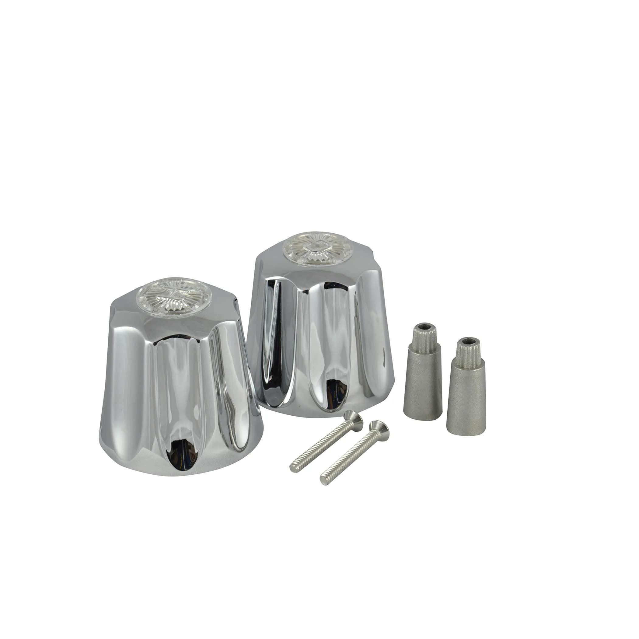 Danco Gerber Tub and Shower Handle 2-3/8 in. Diameter x 2-1/2 in. Tall Chrome | Fits Short & Long Stems - main product image