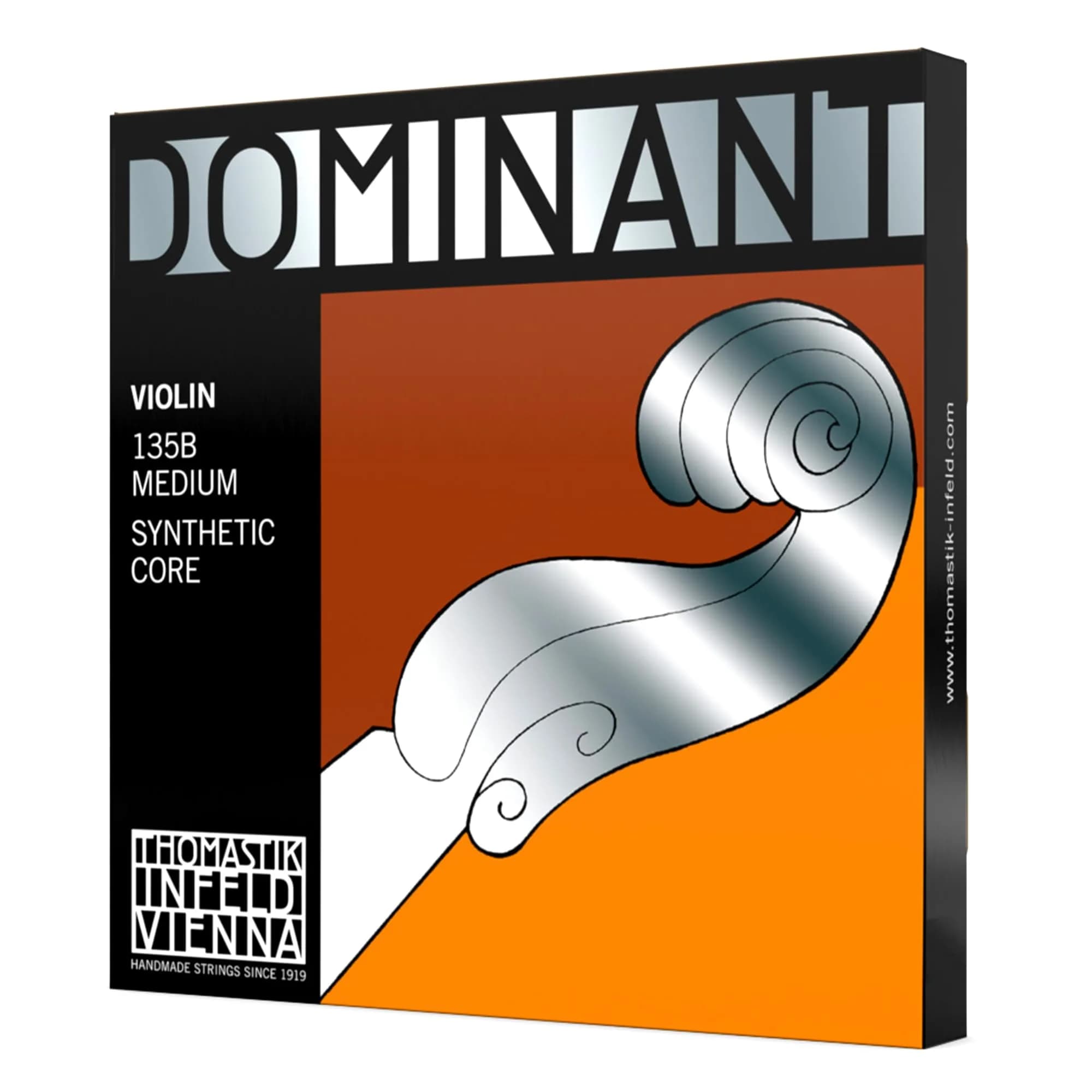 Thomastik-Infeld Dominant Violin String Set 4/4 Size Medium Tension | Clear & Balanced Tone - main product image