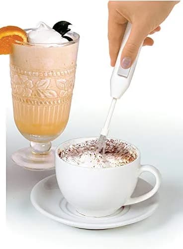 Norpro Cordless Mini Mixer, 5 Piece Set, White, 10cm (3.9in) x 4cm (1.6in) x 2.5cm (1in) thumbnail 3