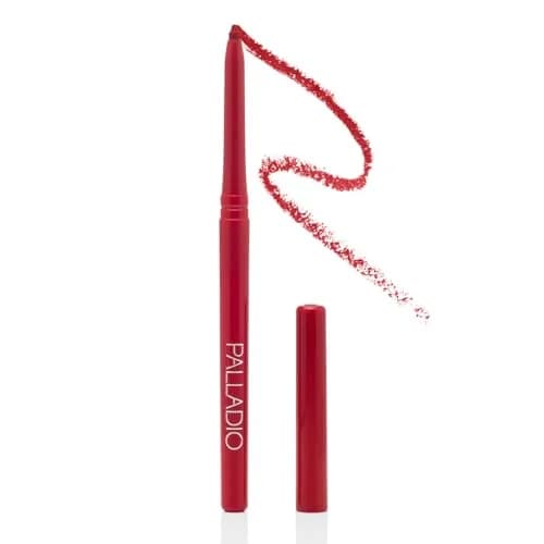 Palladio Retractable Waterproof Lip Liner Red Rose | Long-Lasting, Smudge-Proof, Botanical Infused thumbnail 1
