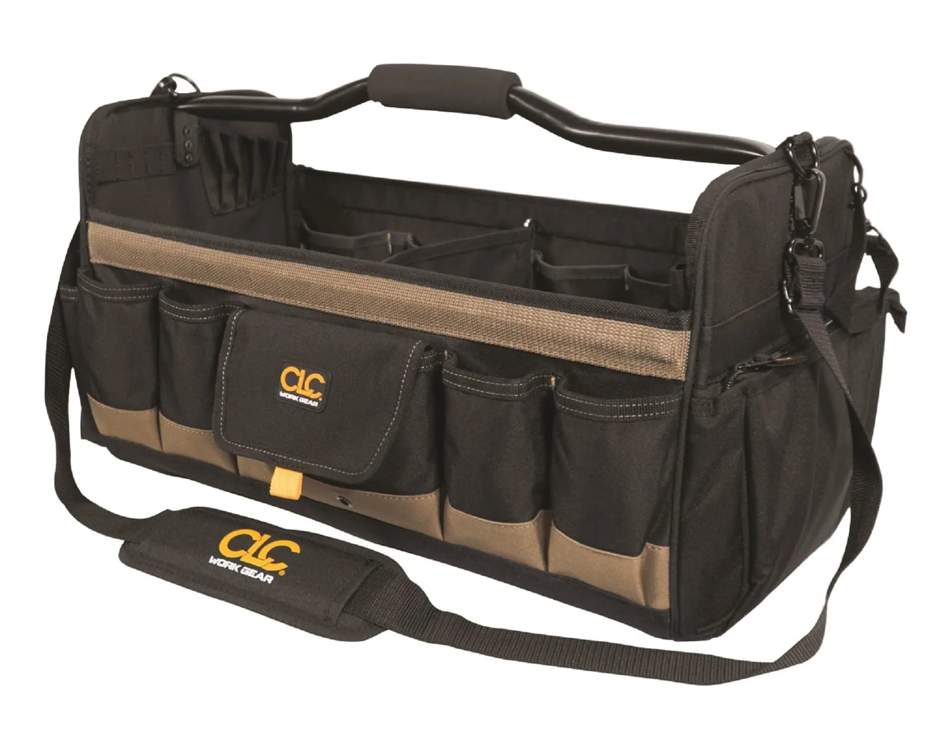 Custom Leathercraft WORK GEAR 1579 20 Inch Tool Box | 27 Pockets, Soft Sided, Open Top - main product image