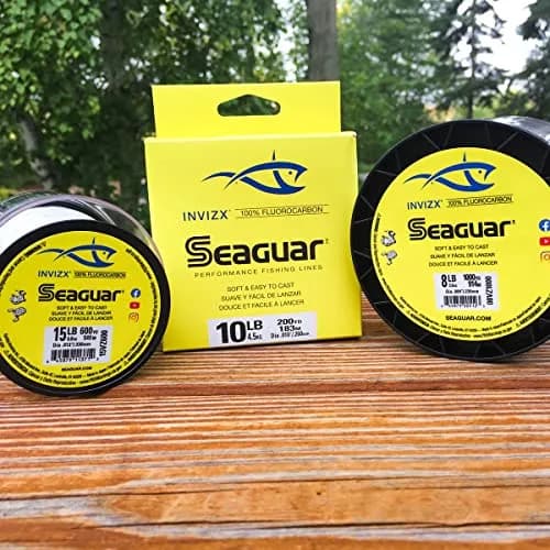 Seaguar Invizx Freshwater Fluorocarbon Fishing Line 6lbs | Virtually Invisible & Low Memory thumbnail 3